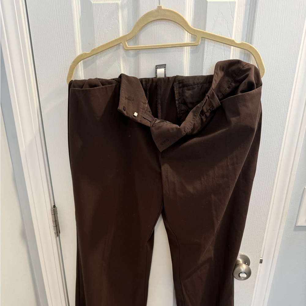 Brown dress pants size 14